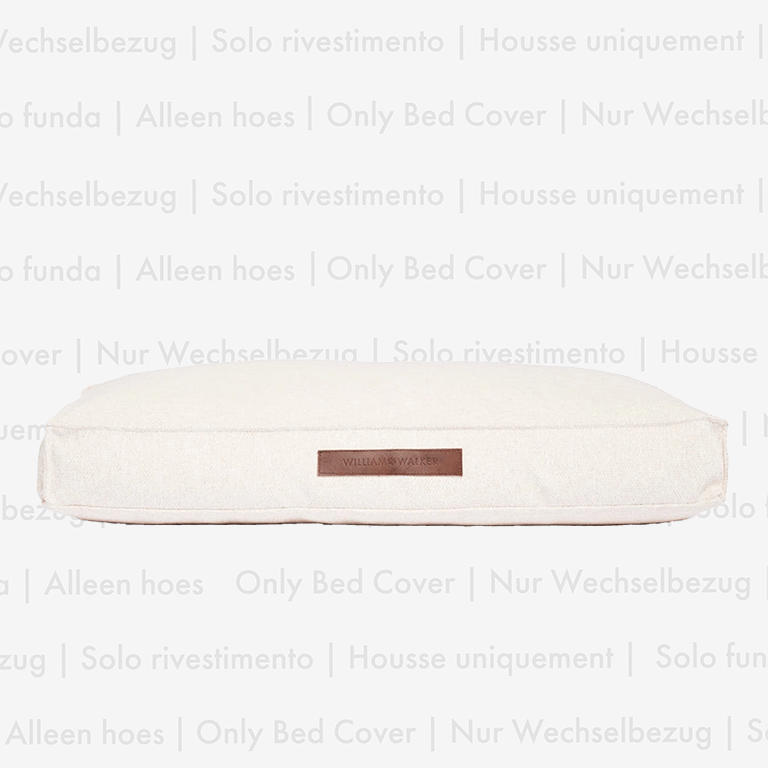 William Walker Wechselbezug für orthopädisches Hundekissen Chill Off-White