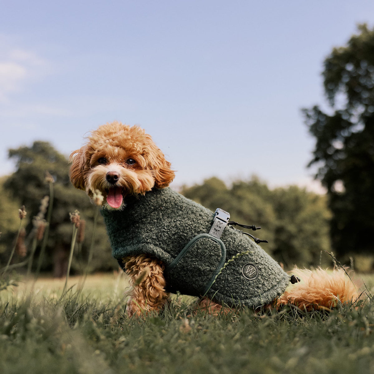 William Walker Hyggelig fleece-hundefrakke Cozy