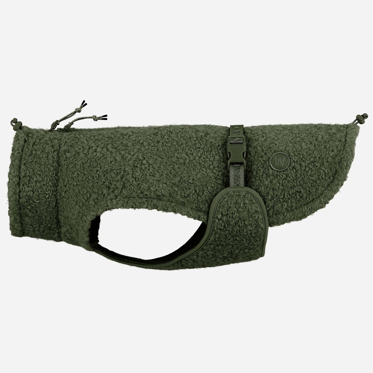 William Walker Hyggelig fleece-hundefrakke Cozy til gravhunde Dark Moss / 2